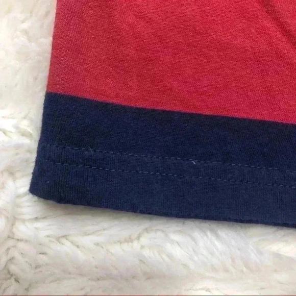 Polo By Ralph Lauren Red & Blue  Striped T-Shirt 2T - Picture 2 of 16